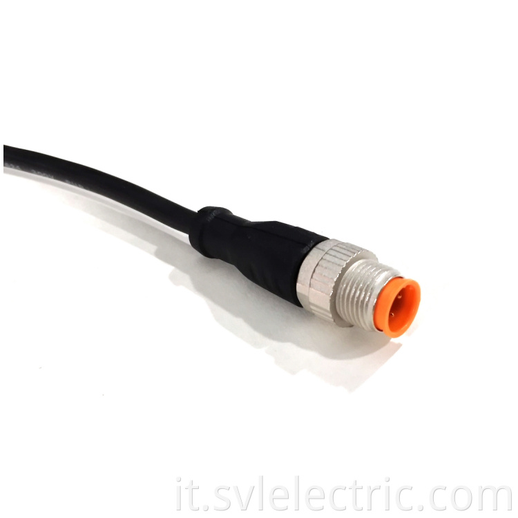 M12 Connection Cable 3 Core